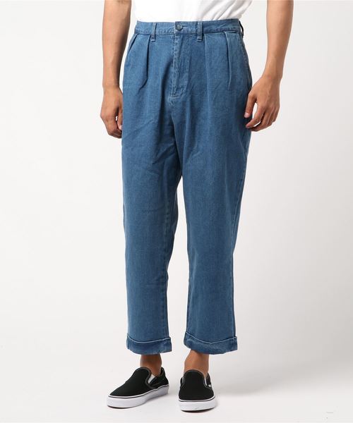 VIBGYOR(ヴィブジョー)の「VIBGYOR Select/ ロールアップパンツ(その他パンツ・メンズ・ブルー系その他/ワンウォッシュ・MEDIUM/LARGE/X-LARGE)」の1枚目の写真