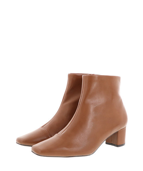 RANDA（ランダ）の「ストレスフリー/ソフトスクエアトゥショートブーツ（ブーツ・レディース・ブラック/アイボリー/キャメル/その他・LL/S/M/L）」の12枚目の写真