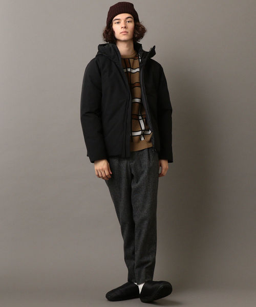 SHIPS JET BLUE（シップスジェットブルー）の「SHIPS JET BLUE: 【MEN'S NON-NO 11月号 p.137掲載】《洗濯 可能》パターン ジャカード クルーネック ニット（ニット/セーター・メンズ・ブラック/ブラウン/カーキ/ライトオリーブ・X-SMALL/SMALL/MEDIUM/LARGE）」の6枚目の写真