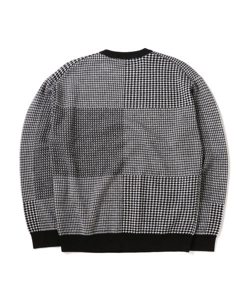 SHIPS JET BLUE（シップスジェットブルー）の「SHIPS JET BLUE: 【MEN'S NON-NO 11月号 p.137掲載】《洗濯 可能》パターン ジャカード クルーネック ニット（ニット/セーター・メンズ・ブラック/ブラウン/カーキ/ライトオリーブ・X-SMALL/SMALL/MEDIUM/LARGE）」の13枚目の写真