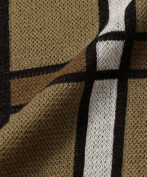 SHIPS JET BLUE（シップスジェットブルー）の「SHIPS JET BLUE: 【MEN'S NON-NO 11月号 p.137掲載】《洗濯 可能》パターン ジャカード クルーネック ニット（ニット/セーター・メンズ・ブラック/ブラウン/カーキ/ライトオリーブ・X-SMALL/SMALL/MEDIUM/LARGE）」の20枚目の写真