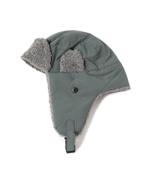 BURLAP OUTFITTER（バーラップアウトフィッター）の「BURLAP OUTFITTER / アビエイター ハット ＜UNISEX＞（キャップ・メンズ・チャコールグレー/オリーブ・ONE SIZE）」の3枚目の写真