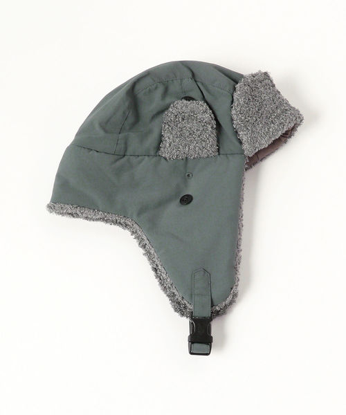 BURLAP OUTFITTER（バーラップアウトフィッター）の「BURLAP OUTFITTER / アビエイター ハット ＜UNISEX＞（キャップ・メンズ・チャコールグレー/オリーブ・ONE SIZE）」の10枚目の写真