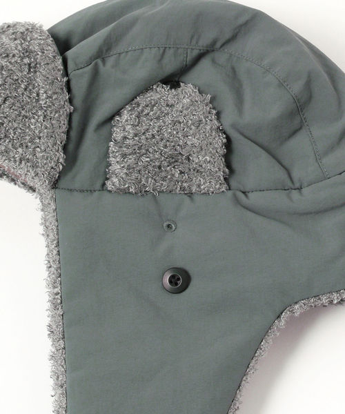 BURLAP OUTFITTER（バーラップアウトフィッター）の「BURLAP OUTFITTER / アビエイター ハット ＜UNISEX＞（キャップ・メンズ・チャコールグレー/オリーブ・ONE SIZE）」の8枚目の写真