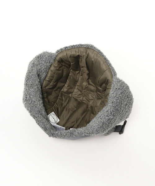 BURLAP OUTFITTER（バーラップアウトフィッター）の「BURLAP OUTFITTER / アビエイター ハット ＜UNISEX＞（キャップ・メンズ・チャコールグレー/オリーブ・ONE SIZE）」の6枚目の写真