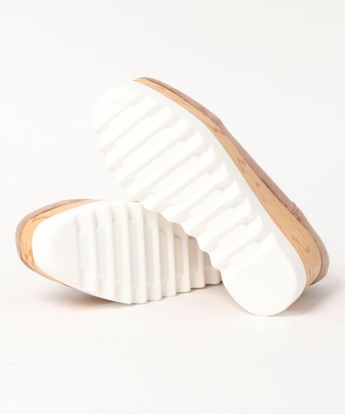 STYLEBLOCK（スタイルブロック）の「レースアッププラットフォームウェッジシャークソール厚底オックスフォードシューズ（その他シューズ・レディース・ブラック/レッド/カーキ/イエロー・38/39/37/40/36/35）」の6枚目の写真