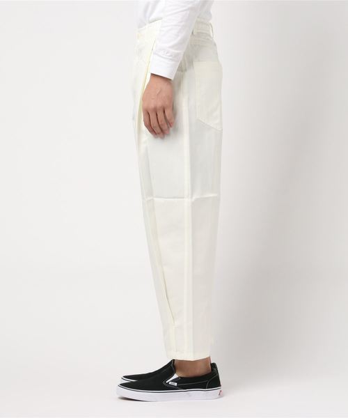 whideout.（ファイドアウト）の「CIRCUS ワイドパンツ｜whideout.(ファイドアウト)（その他パンツ・メンズ・ホワイト/エメラルドブルー/ブラック/ベージュ/グリーン/マスタード・2/4/3）」の7枚目の写真