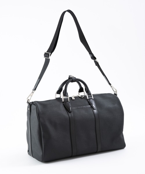 Bravura del t(ブラビューラ デル ティ)の「トラベルボストンM(ボストンバッグ・メンズ・ネイビー/ブラウン/カモフラージュ/ブラック・FREE)」の2枚目の写真