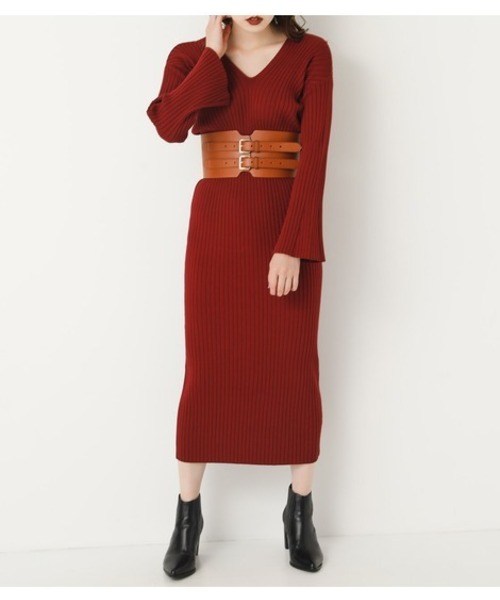 セール ブランド古着 ニットワンピース ワンピース Sly スライ のファッション通販 Zozoused