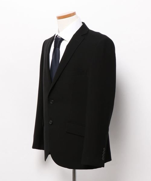 MONOIR(モノワール)の「濃染加工スーツ(アジャスター付き)(スーツジャケット・メンズ・ブラック・A3/A4/A7/A8/AB3/AB5/AB8/BB5/BB6/BB7/A5/A6/AB6/AB7/BB8)」の13枚目の写真
