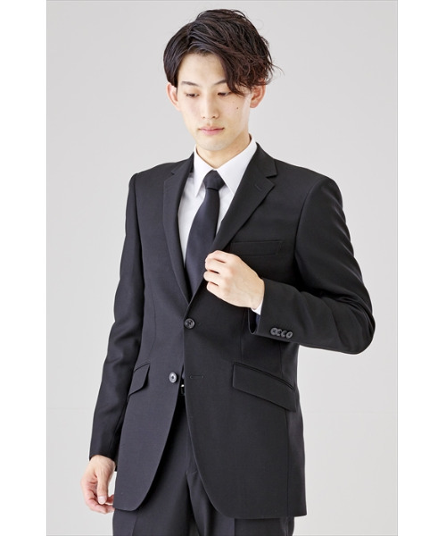 MONOIR(モノワール)の「濃染加工スーツ(アジャスター付き)(スーツジャケット・メンズ・ブラック・A3/A4/A7/A8/AB3/AB5/AB8/BB5/BB6/BB7/A5/A6/AB6/AB7/BB8)」の3枚目の写真