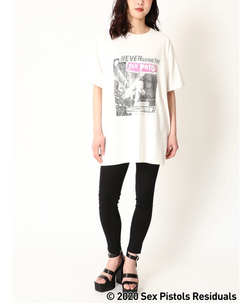 セール セックスピストルズオーバーホワイトｔシャツ フォトt Tシャツ カットソー Egoist エゴイスト のファッション通販 Zozotown
