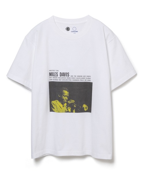 ADAM ET ROPE'(アダムエロペ)の「【CONCORD × 10C】Miles Davis T/UNISEX(Tシャツ/カットソー・メンズ・ホワイト系その他2/ブラック系その他2/ブラック/ホワイト系その他/ホワイト/ブラック系その他・L/M/LL)」の9枚目の写真