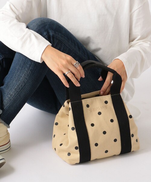 SHIPS any（シップス エニィ）の「SHIPS any:2WAYトート（トートバッグ・レディース・シルバー/オフホワイト/ネイビー/ブラック/ベージュ・ONE SIZE）」の21枚目の写真