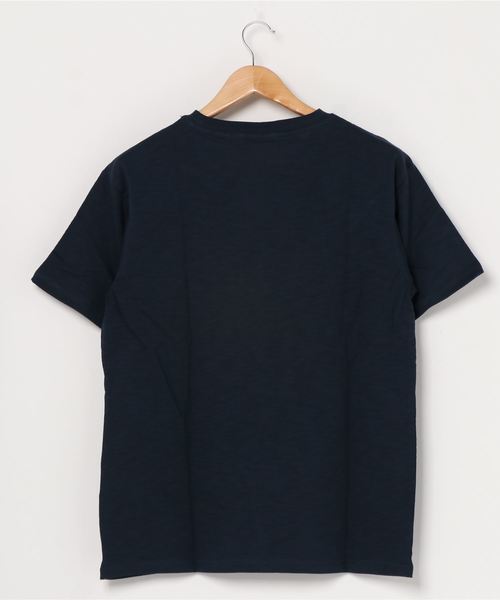 LB/S （エルビーエス）の「和柄プリントスラブＴシャツ　バックプリント（Tシャツ/カットソー・メンズ・その他1/ブルー系その他/ホワイト系その他/その他4/ブラック/ブラック系その他/その他3/その他2/ホワイト/ネイビー・LARGE/MEDIUM/X-LARGE）」の16枚目の写真