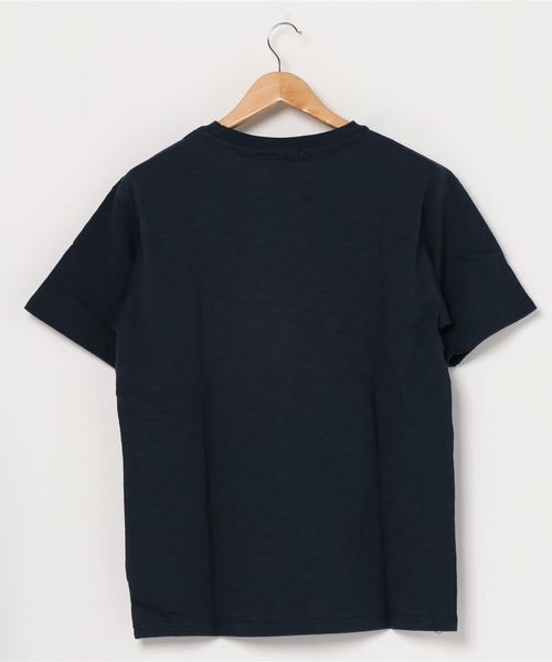 LB/S （エルビーエス）の「和柄プリントスラブＴシャツ　バックプリント（Tシャツ/カットソー・メンズ・その他1/ブルー系その他/ホワイト系その他/その他4/ブラック/ブラック系その他/その他3/その他2/ホワイト/ネイビー・LARGE/MEDIUM/X-LARGE）」の15枚目の写真