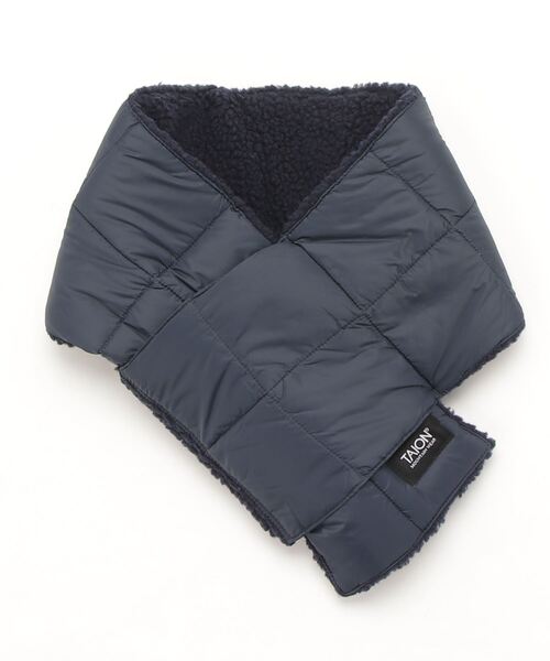 TAION(タイオン)の「【 TAION / タイオン 】DOWN MUFFLER リップダウンマフラー TAION-201MT‥(マフラー・メンズ・レッド/オレンジ/オリーブ/ライトグレー/ブラック/ベージュ/ネイビー/ダークオレンジ/ダークネイビー・FREE)」の6枚目の写真