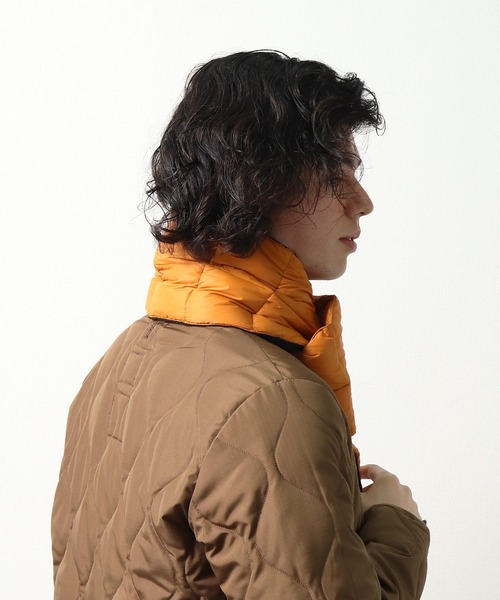 TAION(タイオン)の「【 TAION / タイオン 】DOWN MUFFLER リップダウンマフラー TAION-201MT‥(マフラー・メンズ・レッド/オレンジ/オリーブ/ライトグレー/ブラック/ベージュ/ネイビー/ダークオレンジ/ダークネイビー・FREE)」の15枚目の写真