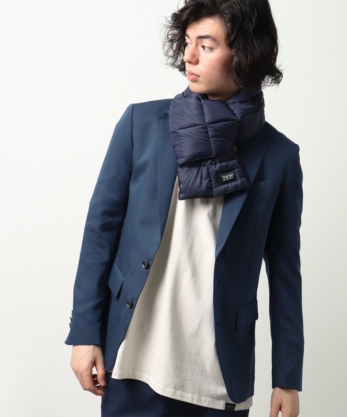 TAION(タイオン)の「【 TAION / タイオン 】DOWN MUFFLER リップダウンマフラー TAION-201MT‥(マフラー・メンズ・レッド/オレンジ/オリーブ/ライトグレー/ブラック/ベージュ/ネイビー/ダークオレンジ/ダークネイビー・FREE)」の19枚目の写真
