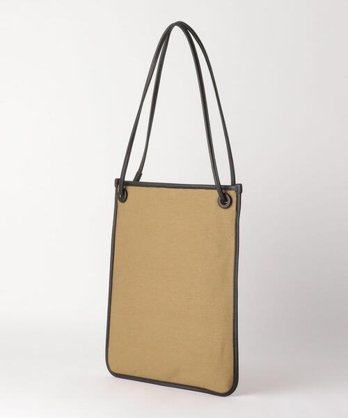 green label relaxing（グリーンレーベルリラクシング）の「SC サイセイ キャンバス トートバッグ（トートバッグ・レディース・オフホワイト/ベージュ/ブラック・FREE）」の4枚目の写真