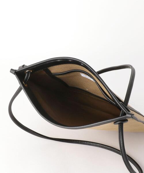 green label relaxing（グリーンレーベルリラクシング）の「SC サイセイ キャンバス トートバッグ（トートバッグ・レディース・オフホワイト/ベージュ/ブラック・FREE）」の6枚目の写真