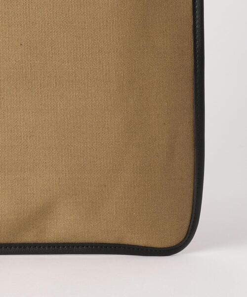 green label relaxing（グリーンレーベルリラクシング）の「SC サイセイ キャンバス トートバッグ（トートバッグ・レディース・オフホワイト/ベージュ/ブラック・FREE）」の16枚目の写真