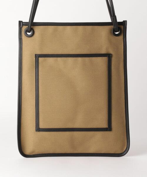 green label relaxing（グリーンレーベルリラクシング）の「SC サイセイ キャンバス トートバッグ（トートバッグ・レディース・オフホワイト/ベージュ/ブラック・FREE）」の17枚目の写真
