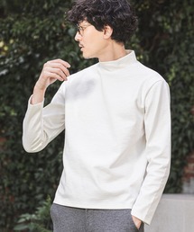 mlt3101-スラブワッフルハイネックカットソー