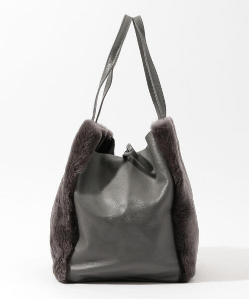 別注 Vie Owen Epworth Barry Galerie バッグ Vie Epworth ムートンバッグ ハンドバッグ Tomorrowland トゥモローランド のファッション