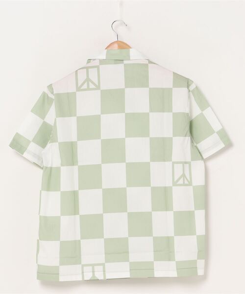 Saturdays NYC（サタデーズ ニューヨークシティ ）の「Canty Peace SS Shirt（シャツ/ブラウス・メンズ・サックスブルー・M/L/XL/X-SMALL/S）」の5枚目の写真
