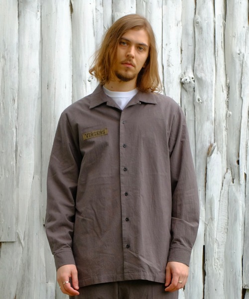 VIRGOヴァルゴ Relaxed uniform shirts サイズ３ セール アウトレットファッション - VIRGOヴァルゴ Relaxed uniform