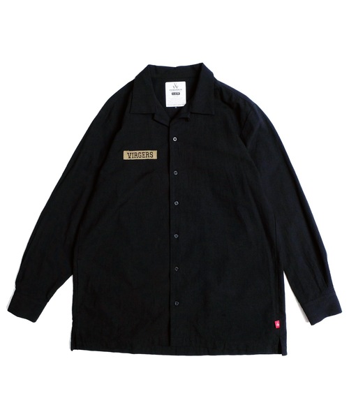 VIRGOwearworks（ヴァルゴウェアワークス）の「Relaxed uniform shirts（シャツ/ブラウス・メンズ・チャコールグレー/ブラック/ベージュ・2/3/4）」の9枚目の写真