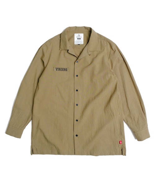 VIRGOwearworks（ヴァルゴウェアワークス）の「Relaxed uniform shirts（シャツ/ブラウス・メンズ・チャコールグレー/ブラック/ベージュ・2/3/4）」の10枚目の写真