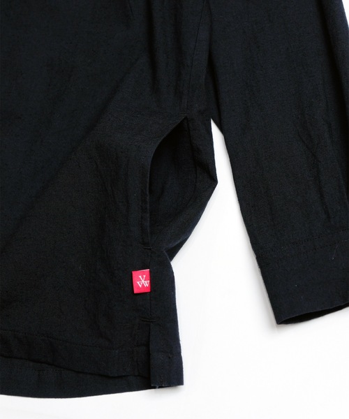 VIRGOwearworks（ヴァルゴウェアワークス）の「Relaxed uniform shirts（シャツ/ブラウス・メンズ・チャコールグレー/ブラック/ベージュ・2/3/4）」の11枚目の写真