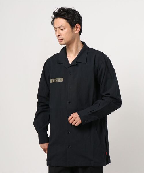 VIRGOwearworks（ヴァルゴウェアワークス）の「Relaxed uniform shirts（シャツ/ブラウス・メンズ・チャコールグレー/ブラック/ベージュ・2/3/4）」の20枚目の写真