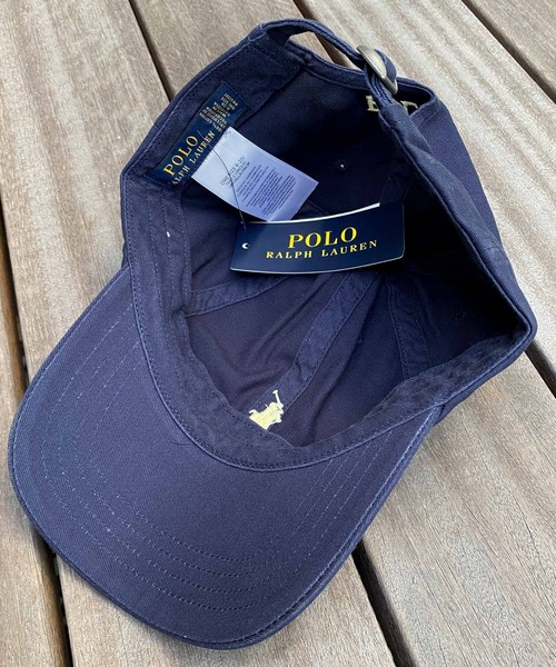 美品 ラルフローレン キャップ ネイビー 中古・古着通販】POLO RALPH LAUREN (ポロ・ラルフローレン