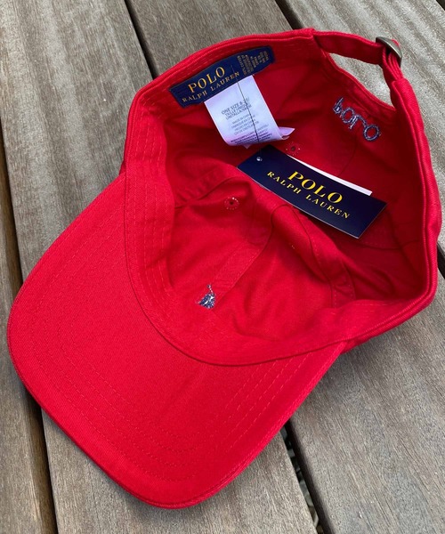 POLO RALPH LAUREN（ポロ ラルフ ローレン）の「ベーシック ポニー ベースボール キャップ（キャップ・メンズ・ホワイト/ブラック/ベージュ/ネイビー/レッド・ONE SIZE）」の15枚目の写真