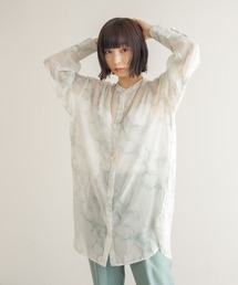 Lui's | タイダイシアーロングシャツ(シャツ/ブラウス)