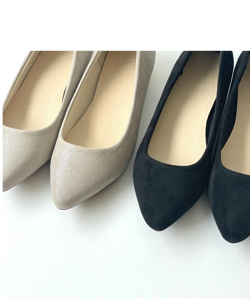 ABC-MART（エービーシーマート）の「ABC SELECT エービーシーセレクト POINTED PPS 2 ポンテッドパンプス　２ W5003 CHAMPAGNE（パンプス・レディース・ベージュ・24.5cm/23.0cm/23.5cm/24.0cm/22.5cm/25.0cm）」の4枚目の写真