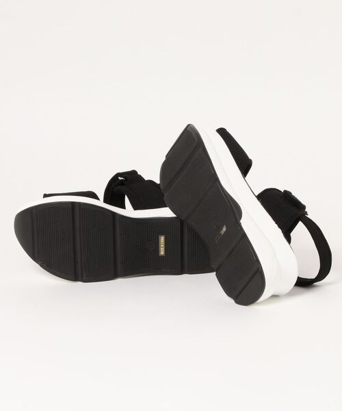 MIIA（ミーア）の「スポーツサンダル（サンダル・レディース・ブラック/オフホワイト・MEDIUM/LARGE）」の4枚目の写真