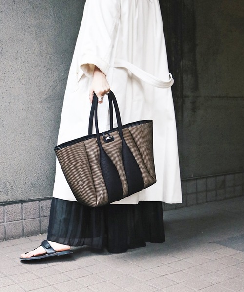 Scrap Book（スクラップブック）の「【MICAI】コーラルメッシュトート