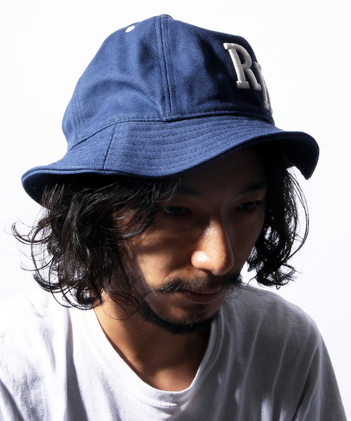 ROUND HOUSE(ラウンドハウス)の「ROUND HOUSE RH BB METRO HAT(ハット・メンズ・ブラック/ネイビー/キャメル/ホワイト/オリーブ/レッド・FREE)」の4枚目の写真