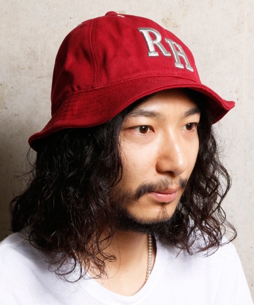 ROUND HOUSE(ラウンドハウス)の「ROUND HOUSE RH BB METRO HAT(ハット・メンズ・ブラック/ネイビー/キャメル/ホワイト/オリーブ/レッド・FREE)」の6枚目の写真