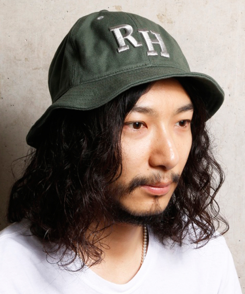ROUND HOUSE(ラウンドハウス)の「ROUND HOUSE RH BB METRO HAT(ハット・メンズ・ブラック/ネイビー/キャメル/ホワイト/オリーブ/レッド・FREE)」の3枚目の写真