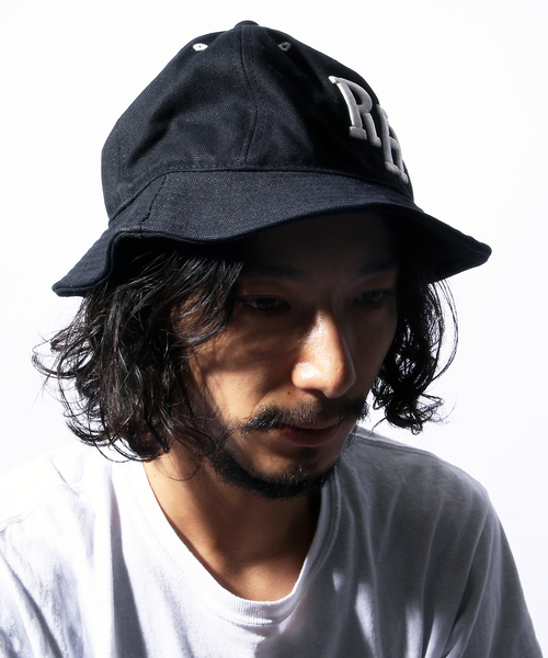 ROUND HOUSE(ラウンドハウス)の「ROUND HOUSE RH BB METRO HAT(ハット・メンズ・ブラック/ネイビー/キャメル/ホワイト/オリーブ/レッド・FREE)」の2枚目の写真