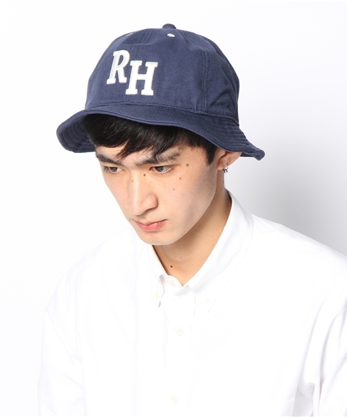 ROUND HOUSE(ラウンドハウス)の「ROUND HOUSE RH BB METRO HAT(ハット・メンズ・ブラック/ネイビー/キャメル/ホワイト/オリーブ/レッド・FREE)」の8枚目の写真