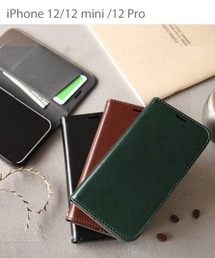 Hamee（ハミィ）の「iPhone12 iphone12Pro iPhone12mini oregalo(オレガロ) スタンド機能付き ダイアリーケース スマホケース 手帳型ケース スマホスタンド カード収納（スマホケース/カバー・メンズ）」