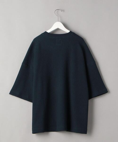 Sanca（サンカ）の「＜Sanca（サンカ）＞ BIG WAFFLE HFSLV/カットソー（Tシャツ/カットソー・メンズ・ライトブルー/ネイビー・MEDIUM/LARGE）」の9枚目の写真