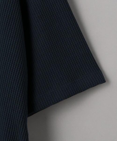 Sanca（サンカ）の「＜Sanca（サンカ）＞ BIG WAFFLE HFSLV/カットソー（Tシャツ/カットソー・メンズ・ライトブルー/ネイビー・MEDIUM/LARGE）」の4枚目の写真