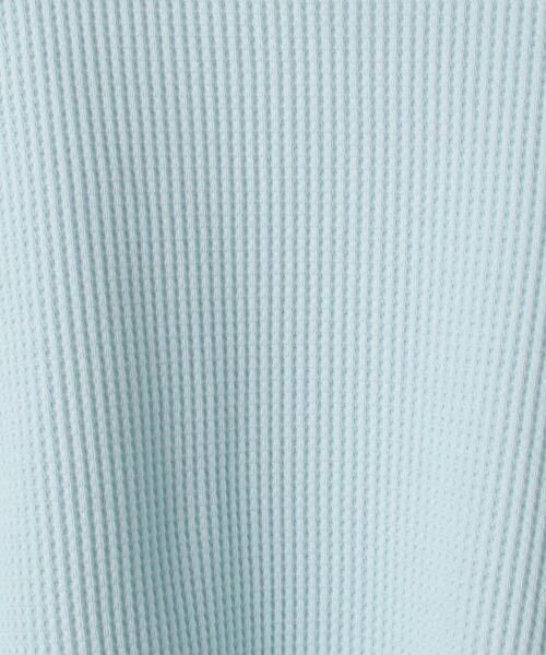 Sanca（サンカ）の「＜Sanca（サンカ）＞ BIG WAFFLE HFSLV/カットソー（Tシャツ/カットソー・メンズ・ライトブルー/ネイビー・MEDIUM/LARGE）」の6枚目の写真
